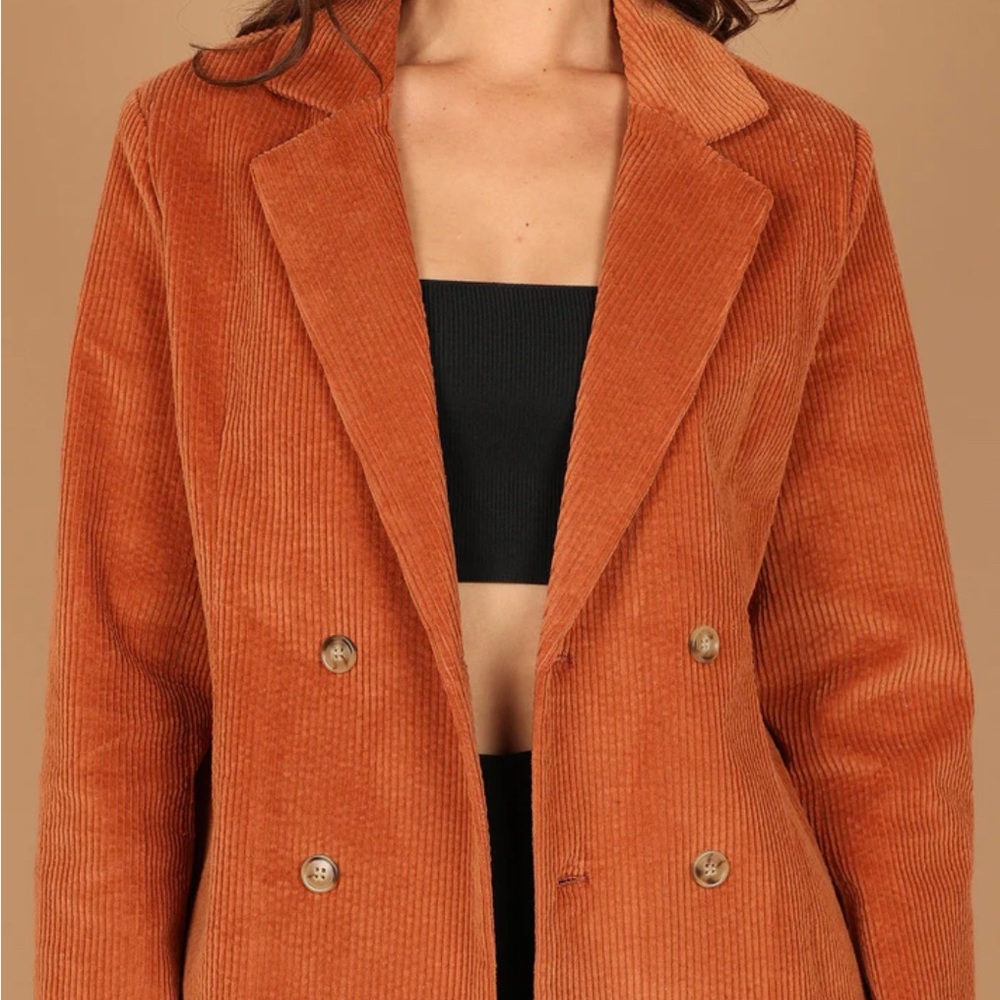 CLAUDIA BLAZER - BROWN